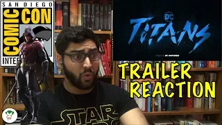 TITANS SDCC TRAILER REACTION