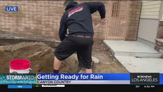 Canyon Country residents gearing up for heavy rain