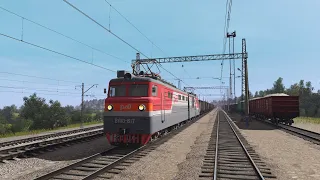 Trainz 2022  / Поездка на ВЛ10 / Златоуст - Флюсовая