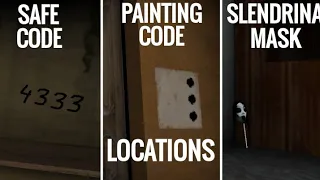 The Twins v.1.1. All safe code, painting code and slendrina mask locations.