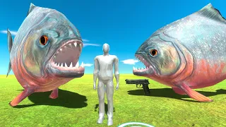 I Fell into the Giant Piranha Hole - Animal Revolt Battle Simulator