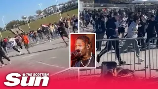 Astroworld Festival: 8 dead & ‘hundreds’ hurt after crowd surge towards stage at rapper Travis Scott