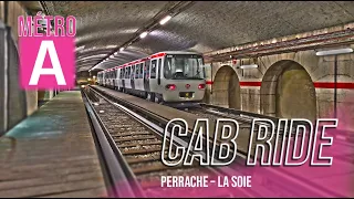 Cab Ride Métro A Lyon // de Perrache à La Soie