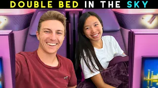We Flew 16 Hours in The World's BEST Business Class | Qatar QSuites Review