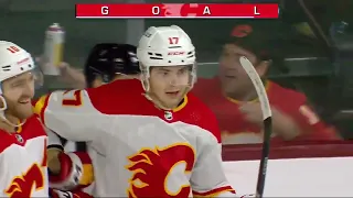 Yegor Sharangovich scores a hat-trick of SHG, ESG and PPG vs Coyotes (11 jan 2024)