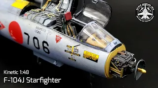 F-104J Starfighter Kinetic 1/48 Model aircraft