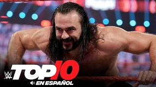 Top 10 Mejores Momentos de Raw En Español: WWE Top 10, Oct 12, 2020