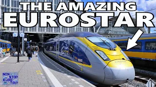 London to Amsterdam by Train in JUST 4 HOURS / Eurostar Review