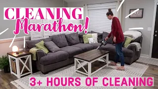 3 HOUR+ CLEANING MARATHON! 2021 CLEAN WITH ME // CLEANING MOTIVATION & HOMEMAKING INSPIRATION