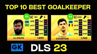 DLS 23 | Top 10 best Goalkeeper in Dream League Soccer 2023