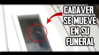 Captan espeluznante momento dónde un cadáver se mueve en su ataúd