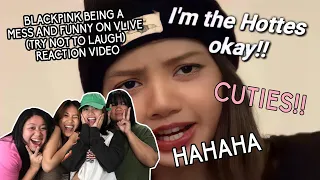 Blackpink being a mess and funny on vlive (Try not to laugh) Reaction Video | Pinkpunk TV