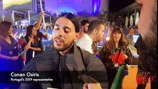 OGAE AZ - Conan Osiris, Portugal - Orange Carpet, Eurovision 2019