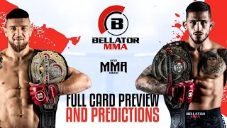 Bellator 301: Amosov vs. Jackson Full Card Preview and Predictions