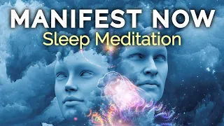 SLEEP Hypnosis to MANIFEST ANYTHING ★ 8 Hrs ★ Deep Sleep. Manifest Your Desires Now While You Sleep.