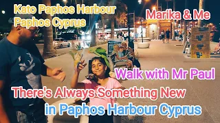 Kato Paphos Harbour Night Time Walking Tour