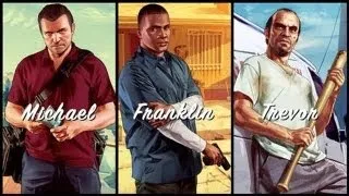Grand Theft Auto V (GTA 5) — Майкл. Франклин. Тревор. Русский трейлер!