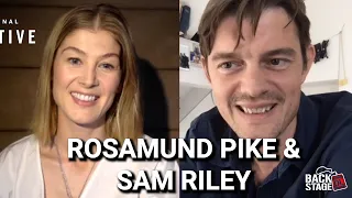 RADIOACTIVE Interview with Rosamund Pike & Sam Riley | Marie Curie Biopic