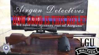 Walther LGU .177 Underlever Air Rifle "Full Review" by Airgun Detectives