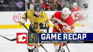 Flames @ Golden Knights 12/12 | NHL Highlights 2023