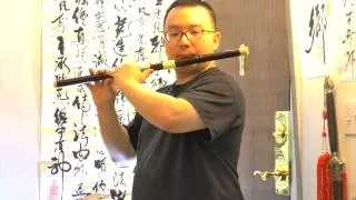 C Key Dizi, Touching and Lovely Vibe! Review and Demonstration (Chinese Flute)