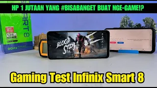 Gaming Test Infinix Smart 8 - HP 1 jutaan Yang #bisabanget buat Nge-Game!?