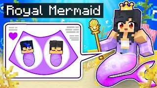 Aphmau is ROYAL MERMAID and PREGNANT with TWINS in Minecraft! - Parody Story(Ein,Aaron and KC GIRL)