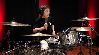 Wright Drum School - Kaleb Beattie - Marshmello & Bastille - Happier - Drum Cover