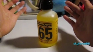 Dunlop Lemon Oil Unboxing and Review