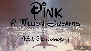 Pink - A Millions Dreams- ASL Choreo Challenge