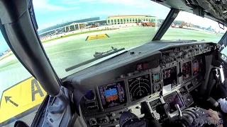 4K - Boeing 737 Cockpit Landing in Malaga