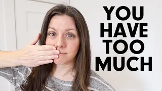 37 signs that you have TOO MUCH stuff | Minimalism for beginners