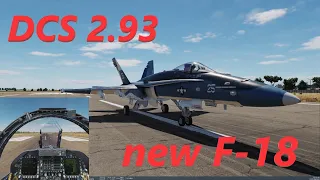 Производительность "+"  в DCS 2.93 и новый  F-18