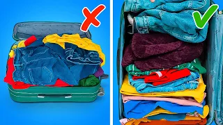 Clever Packing Hacks And Home Organizing Ideas That Will Save You a Fortune