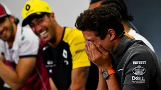 Some of the Lando Norris and Daniel Ricciardo funny moments