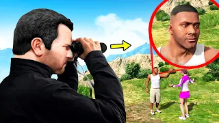 I Spied on FRANKLIN for 24 Hours in GTA 5! (Secret Life)