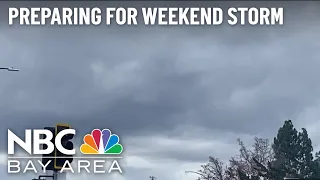 Bay Area Residents Prepare for Weekend Storm