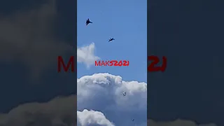 МАКS2021/Полет пилотажной группы "Стрижи"/Стрижи на МиГ-29
