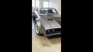 Vin Diesel's screen-used Fate of the Furious (F8) Ice Charger Spitting Flames at Volo Museum