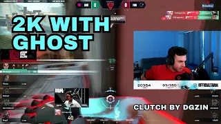FUR dgzin With a Ghost 2k To Save The Round. Tarik Reacts