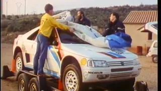 "Aventures pour un Dakar" by AUTOMOBILES PEUGEOT ("Paris - Dakar" 1988)