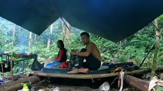 Petualangan Fishing Camp Overnight Bermalam Di Hutan Mencari Ikan Menembak Ikan Malam Hari