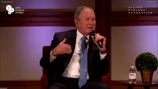 George W.Bush: When I first met with Putin "I looked into his eyes and I saw a soul." I trusted him.