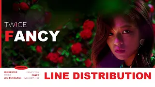 TWICE (트와이스) - FANCY | Line Distribution (Requested by @STEVENTV Official)