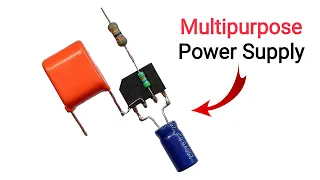 220V To 3/6/12/40/60/120V LED Driver || Transformer Less Power Supply