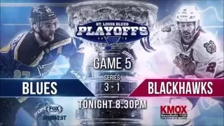 Сент-Луис - Чикаго / BLUES VS. BLACKHAWKS APRIL 21, 2016