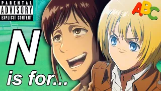 Learn the Alphabet with Attack on Titan