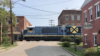 GE B36-7, Unusual Road Switcher Locomotive On Short Line Railroad Cincinnati Eastern Railroad CCET