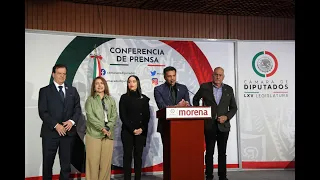 EN VIVO / Conferencia de prensa del Dip. Jesús Roberto Briano Borunda de MORENA