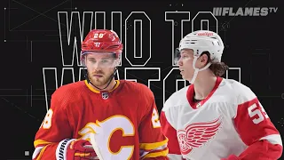 Game Day - Flames vs. Red Wings - 12.03.22